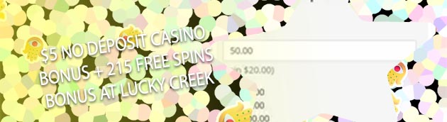 Lucky creek 99 no deposit bonus 2020