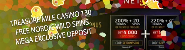 Treasure mile free spins no deposit